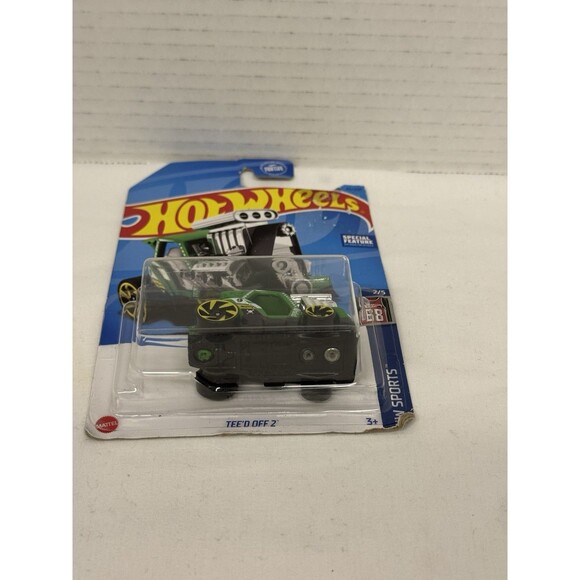 2021 Hot Wheels Mattel Tee’d off 2 HW Sports Special Edition 2/5 Golf 9 Green - Picture 6 of 6